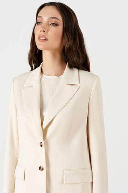 1927 Жакет женский (кремовый полоска)