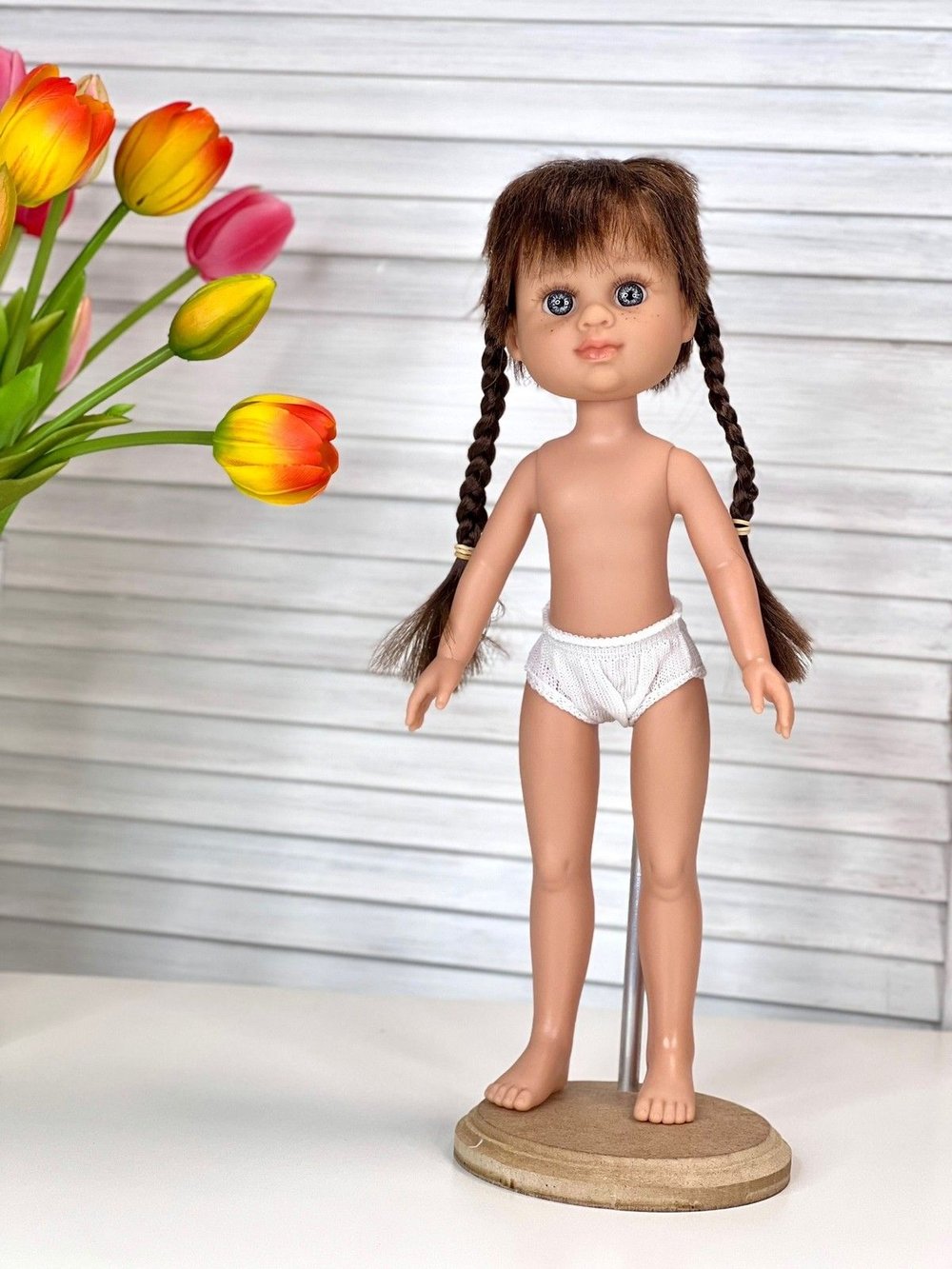 Кукла BERJUAN виниловая 35см My Girl без одежды (2885)
