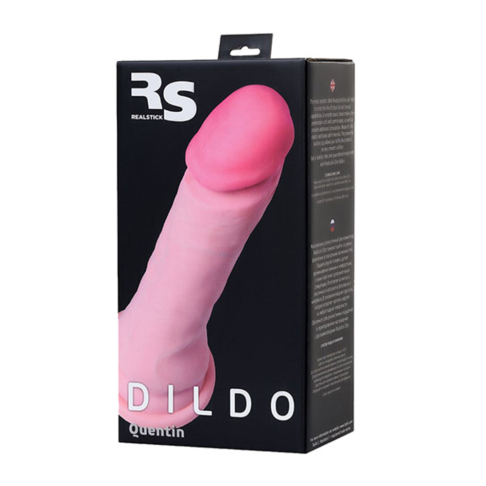 Телесный фаллоимитатор-реалистик 21см ToyFa RealStick Elite Quentin 982028-1