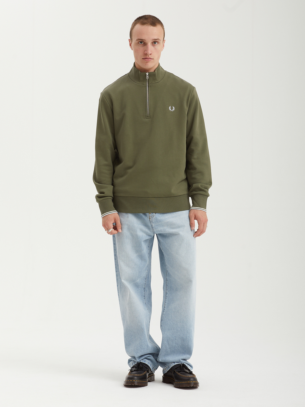Мужская Толстовка Half Zip