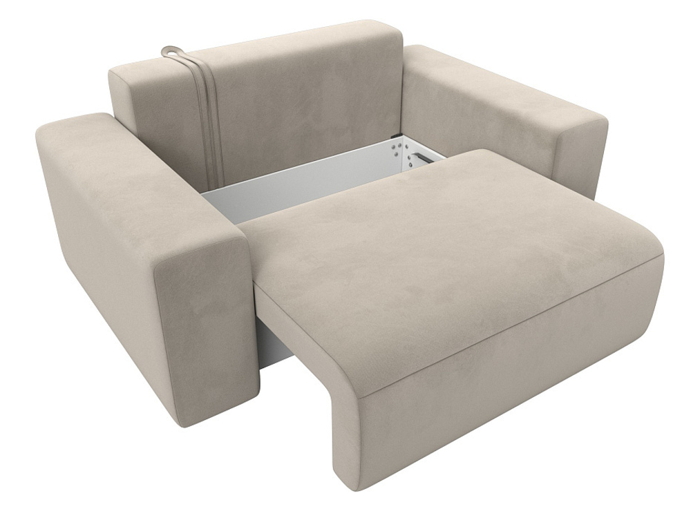 Кресло Лига-036 НПБ МИКРОВЕЛЬВЕТ Бежевый