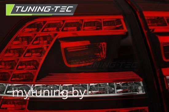 Задние фонари для Volkswagen Golf VII (13-17) LED Red Crystal