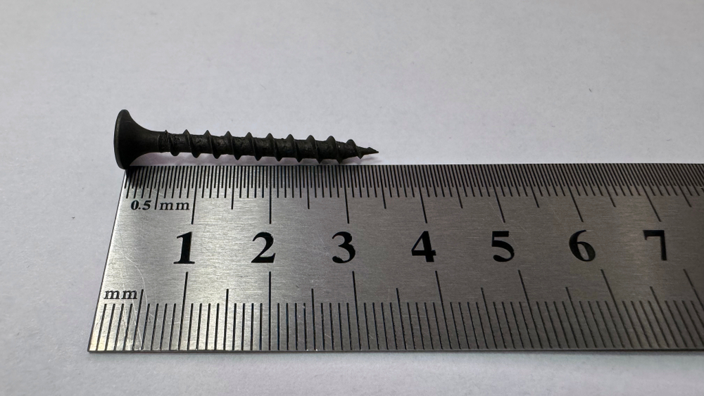 3,5х35 (200 грамм.) Саморез черный (~108 шт.)