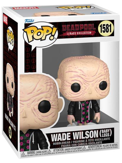 Фигурка Funko POP! Bobble Marvel Deadpool Legacy Collection Wade Wilson (Baby Legs) (1581) 80853 / Фигурка Фанко ПОП! по мотивам вселенной "Марвел", Уэйд Уилсон