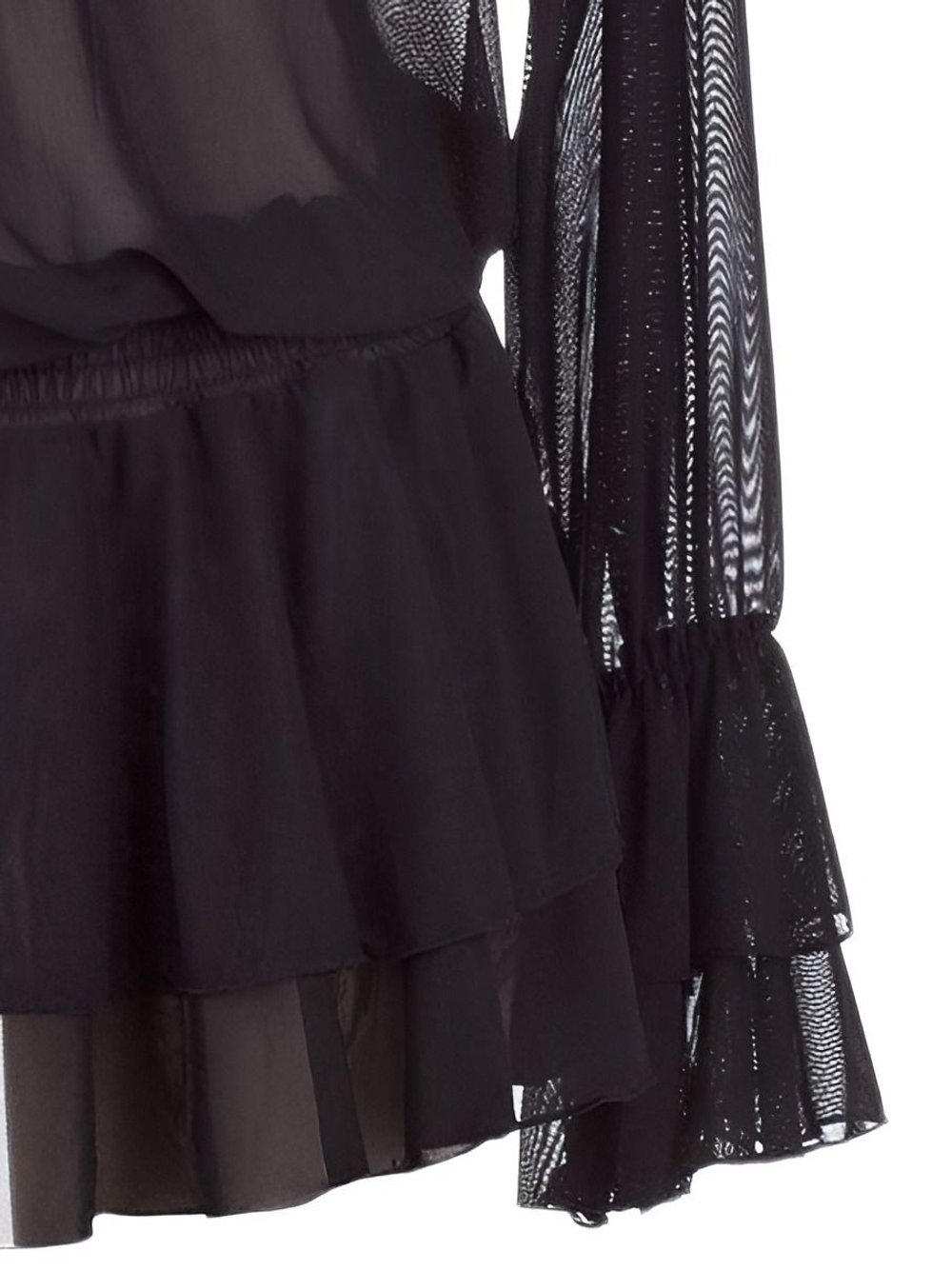 Туника пляжная черная р. 44-48, Charmante Италия