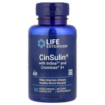 Life Extension, CinSulin с InSea2 и Crominex 3+, 90 растительных капсул