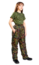 Брюки утеплённые детские Оксфорд КМФ