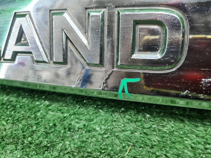 Накладка крышки багажника Toyota Prado 150 (13-17)