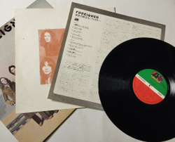 Винтажная виниловая пластинка LP Foreigner (Japan 1977) (No Obi) Headknocker