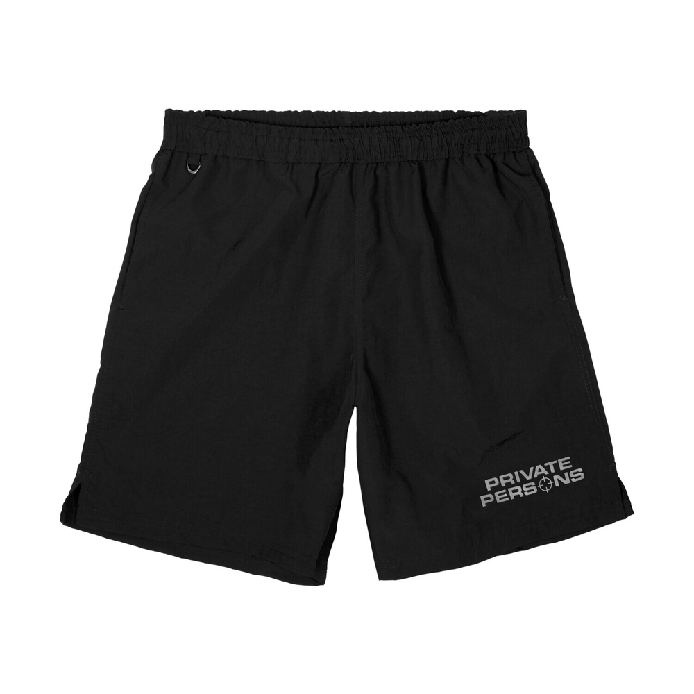 BASIC "GREY PP LOGO" SHORTS