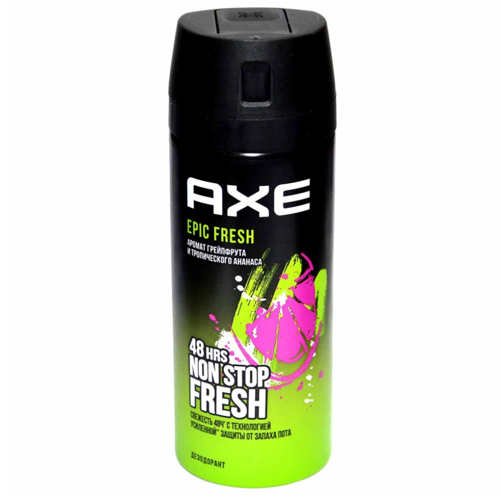 Дезодорант-антиперспирант AXE Аромат грейпфрута и тропического ананаса 150 мл