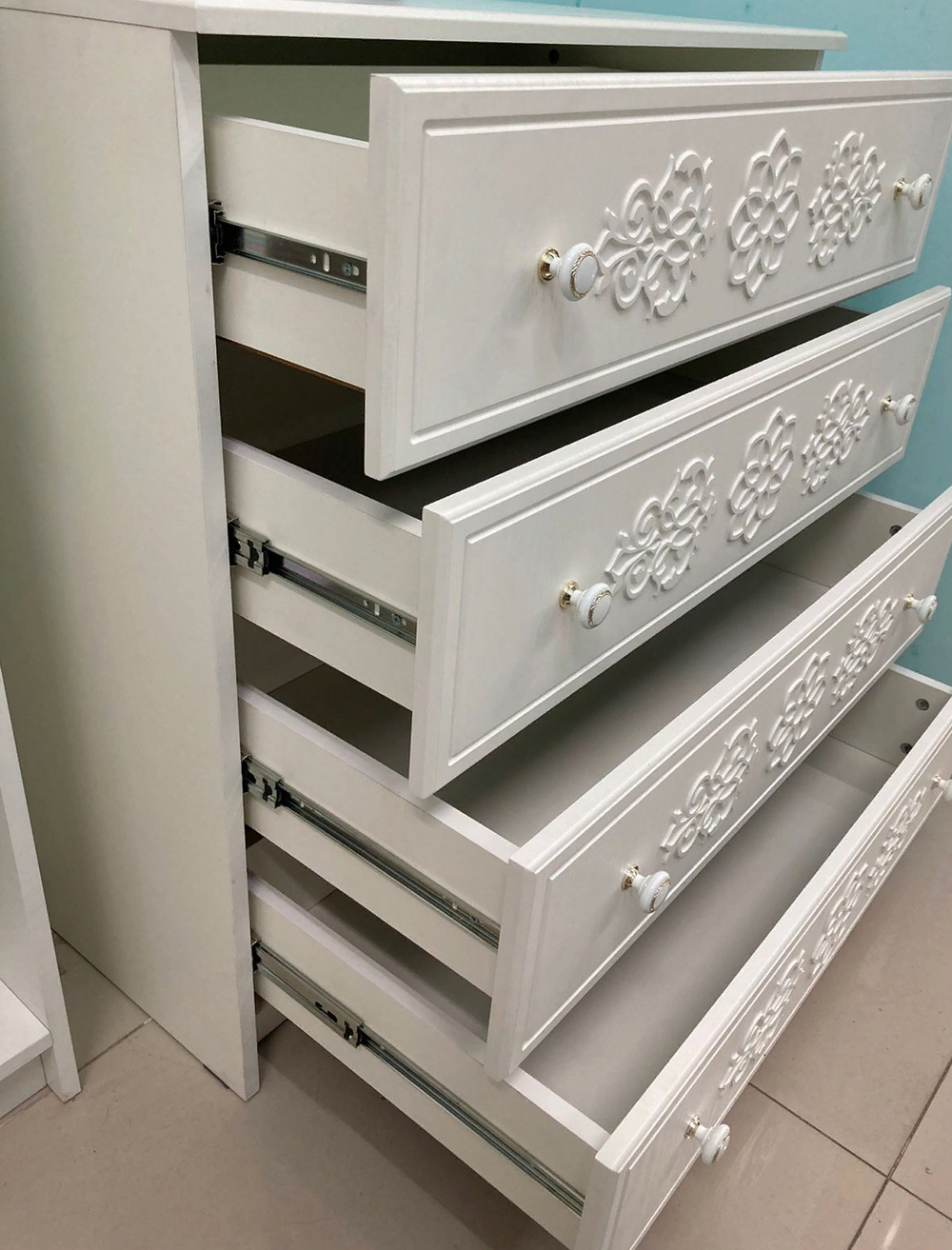 Комод КМД 800.1 KI-KI Белый