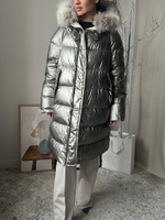 Новая пуховая куртка Moncler, L, оригинал