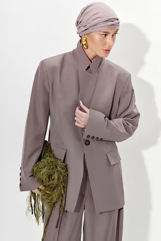 Приталенный пиджак 