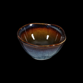 Салатник 5,5" 130мм 450мл, синий+зеленый "Corone Verde"