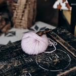 Железный крючок для вязания с деревянной ручкой из древесины кедра размером 1.6 мм. K220