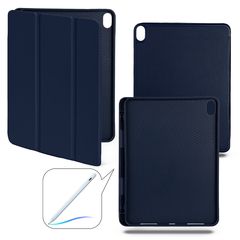 Чехол книжка-подставка Smart Case Pensil со слотом для стилуса для iPad Air 4, 5 (10.9") - 2020, 2022 (Темно-синий / Dark Blue)