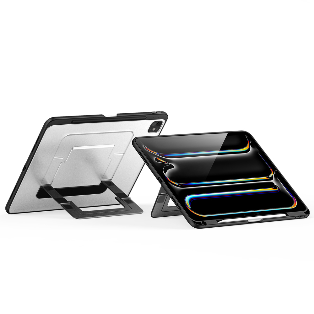 Чехол с многоугольной подставкой для планшета iPad Pro 13 (2024-), серия Axis Series Case от Dux Ducis