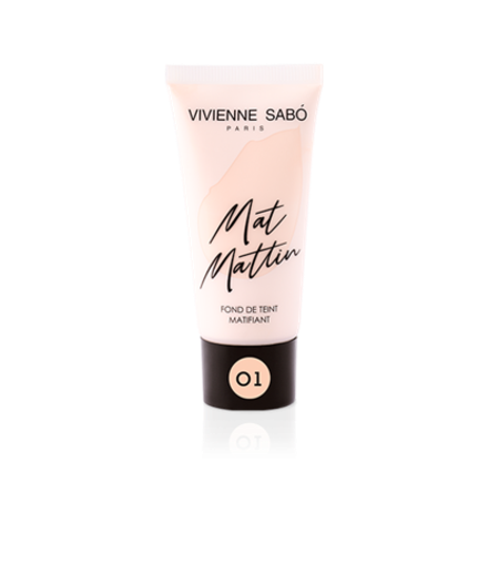 Vivienne Sabo Крем тональный Mat Mattin, матирующий, тон №01, 25 мл