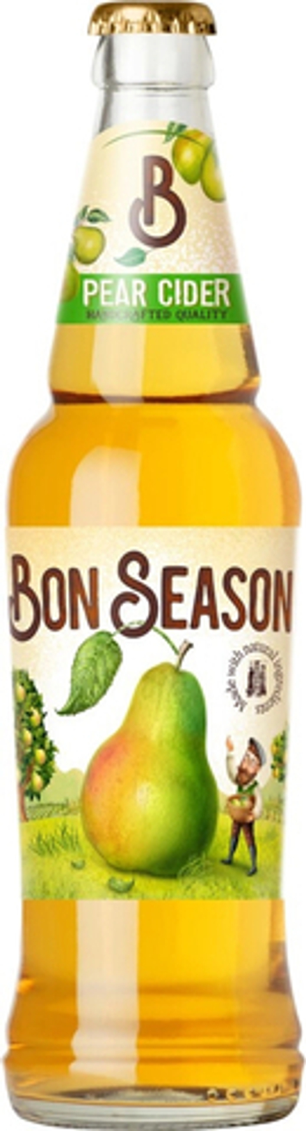 Сидр Бон Сезон Груша / Bon Season Pear 0.4 - стекло