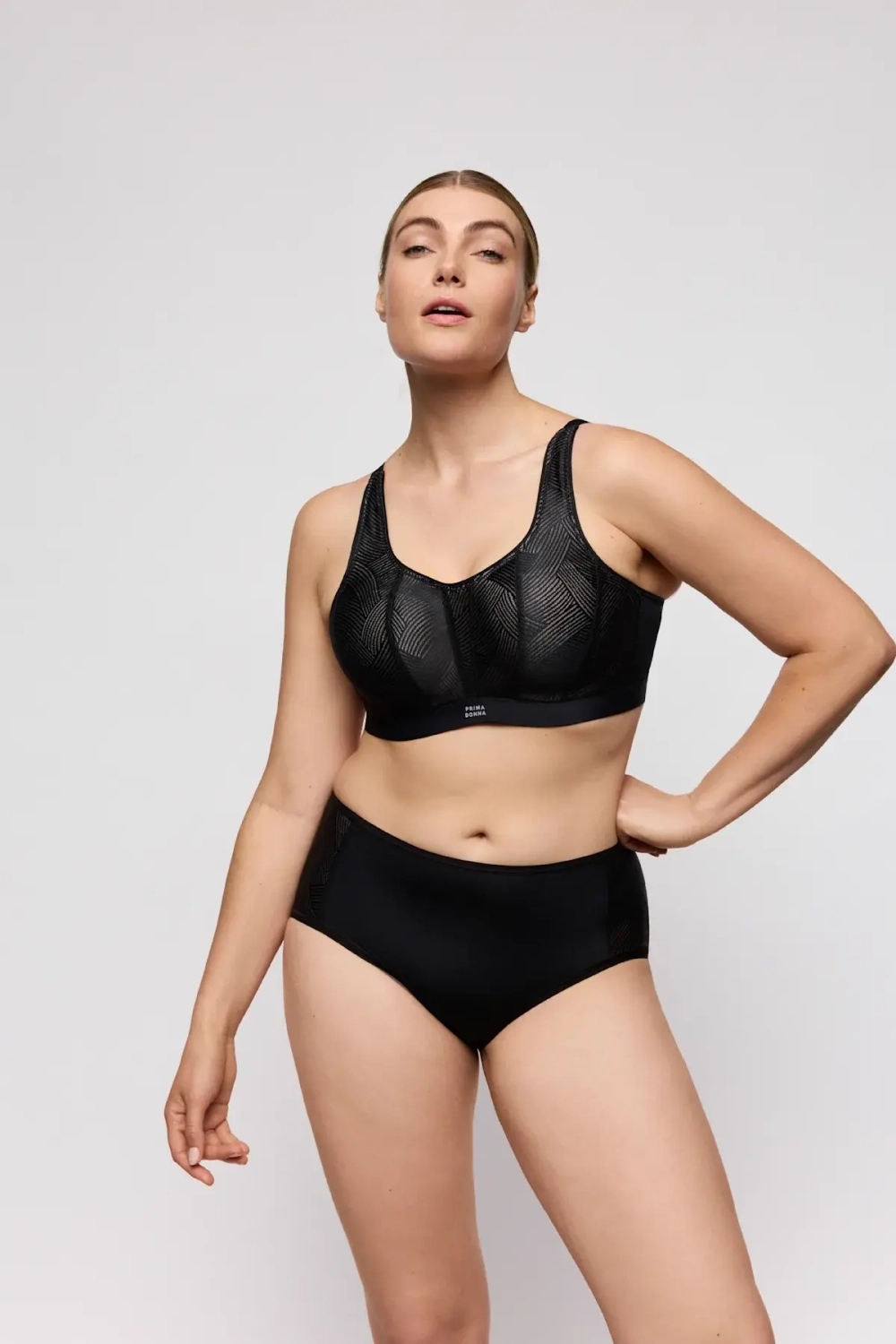 PRIMADONNA SPORT THE GAME Спортивные трусы с высокой талией, черный