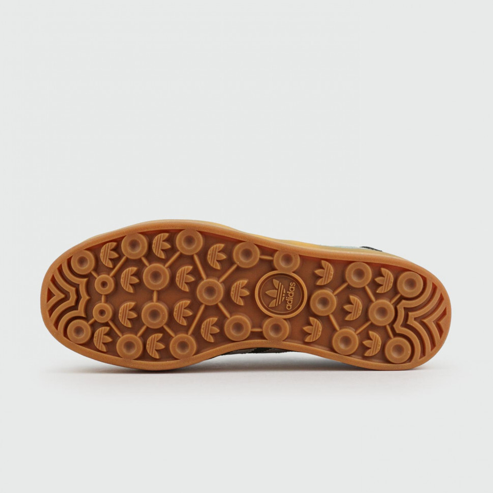 кроссовки Adidas Gazelle Bold Green / Gum Wmns