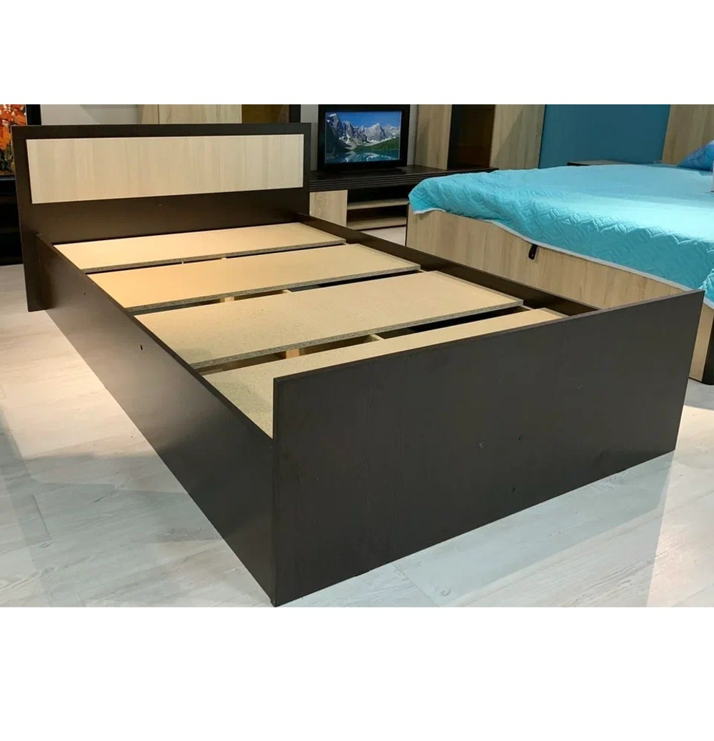 Кровать с реечным настилом Фиеста LIGHT 90х200, венге