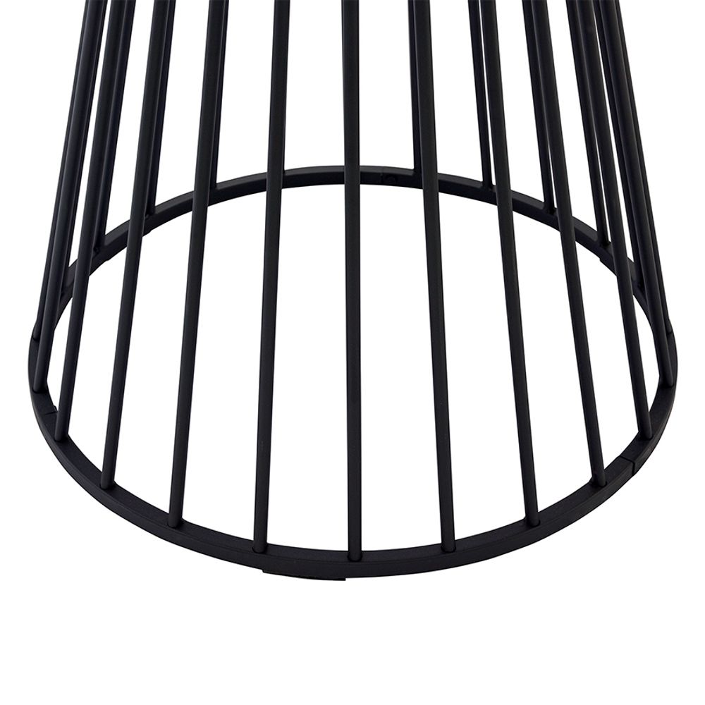 Стол обеденный Tyra, Ø110 см, черный