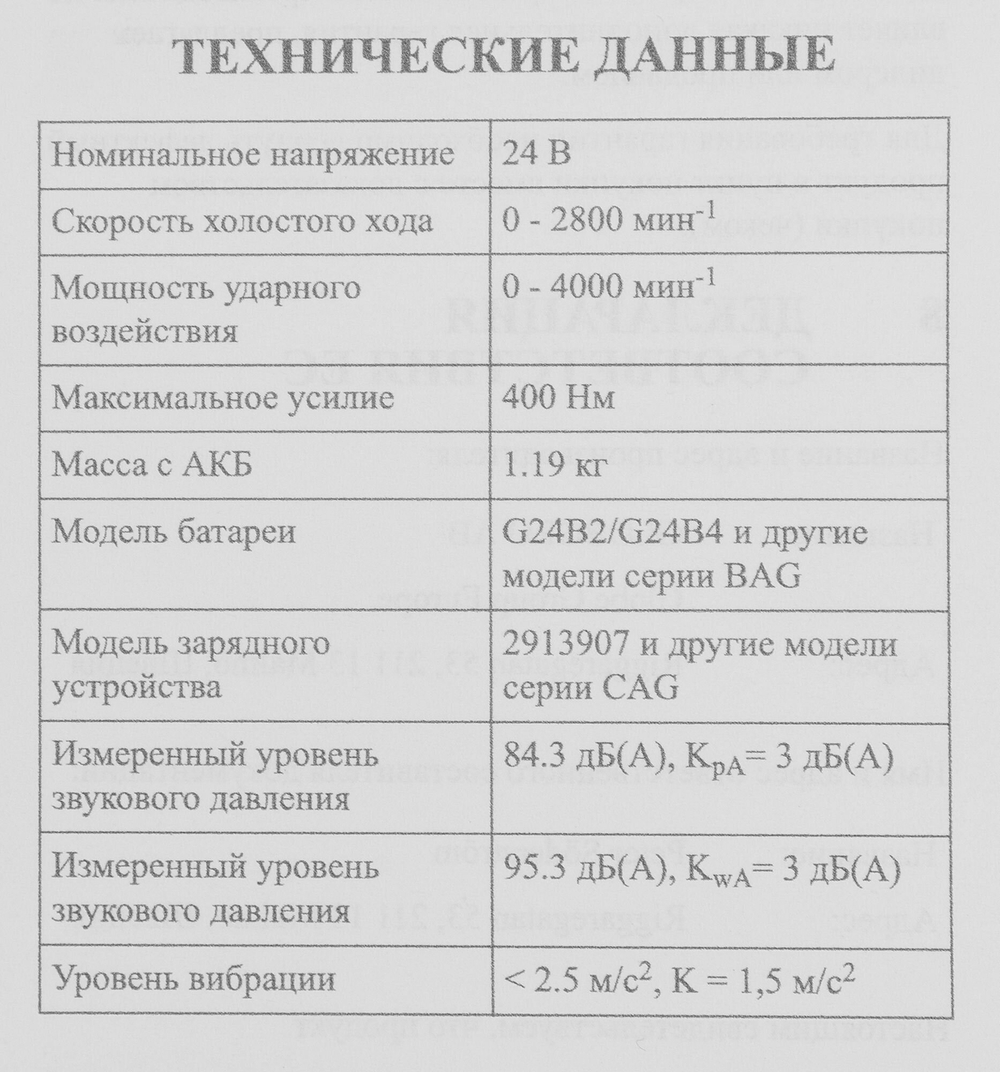 Гайковерт ударный аккумуляторный GREENWORKS GD24IW400 24В,400Hm,1/2,б/щ,без АКБ и ЗУ (3802907)