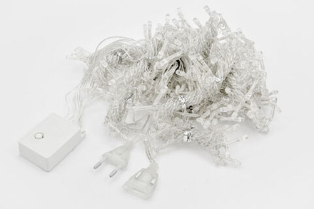 Электрогирлянда занавес внутр.300LED SYCL-014 1,5х2м желтый