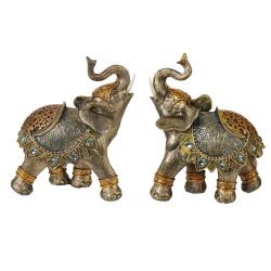 GAEM Фигурка декоративная "Слон", L11 W5,5 H13 см, 2в.