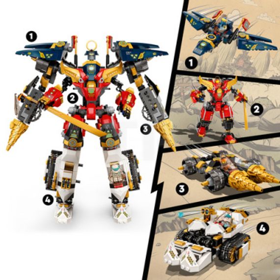 Lego konstruktor 71765 Ninja Ultra Combo Mech