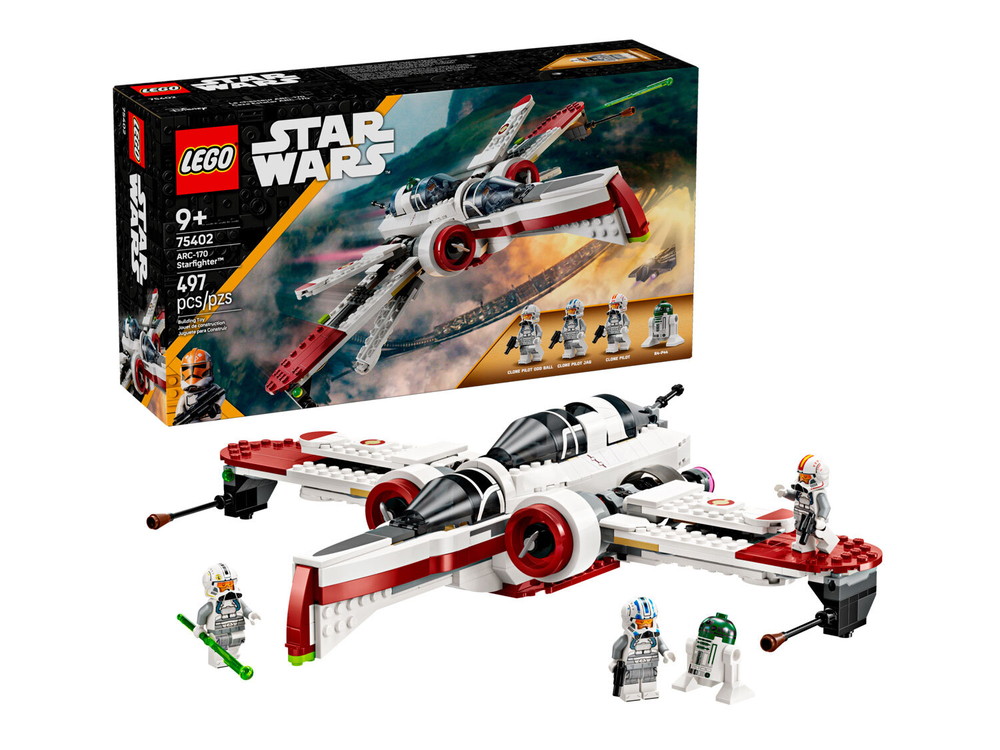 LEGO Star Wars 75402 «Истребитель ARC-170 Starfighter» — космическая техника