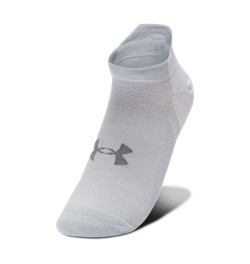 Теннисные носки Under Armour ArmourDry Run No Show 1P - white/gray