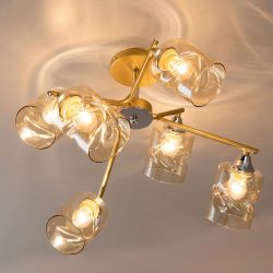 Citilux Клод CL137162 Люстра потолочная Золото