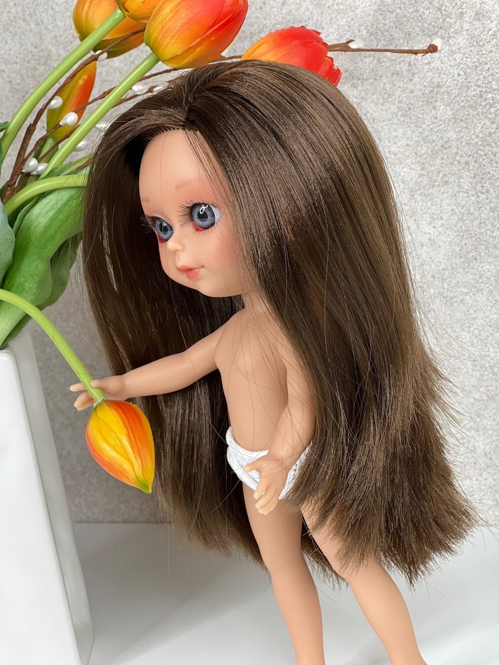 Кукла Nines виниловая 30см Dainty без одежды (2440W6)