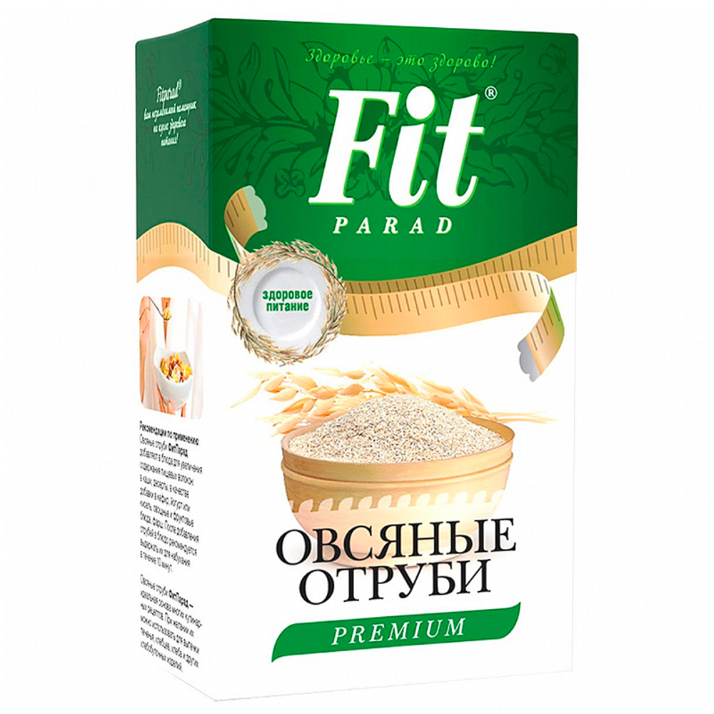 ФитПарад Отруби овсяные (400 гр.)