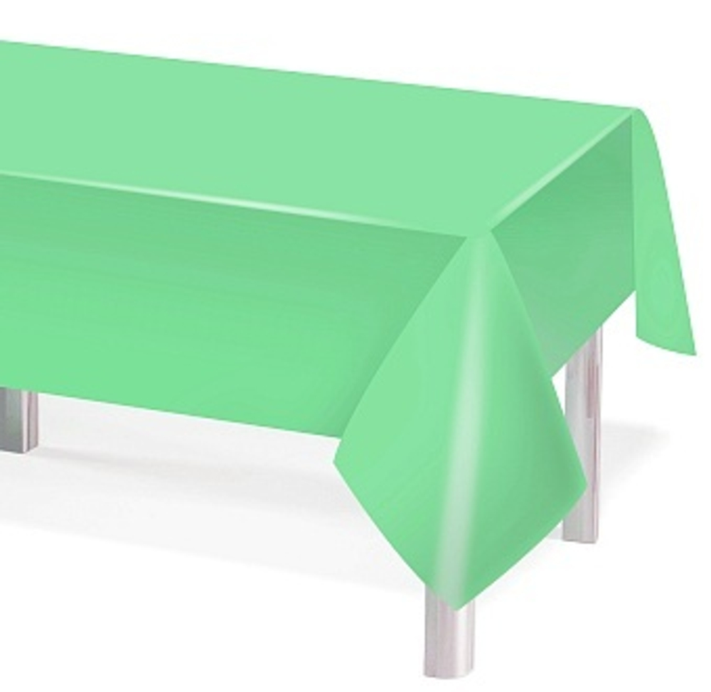 Скатерть одноразовая, Мастхэв, Мятный, 137*274 см.