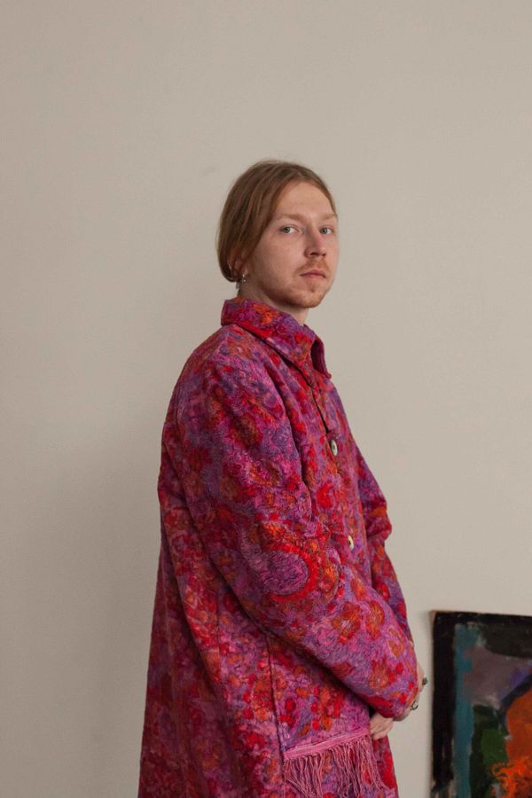 Пальто Purple Plush Coat - фото 3