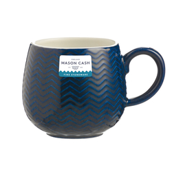 Чашка 350мл Mason Cash Embossed синяя