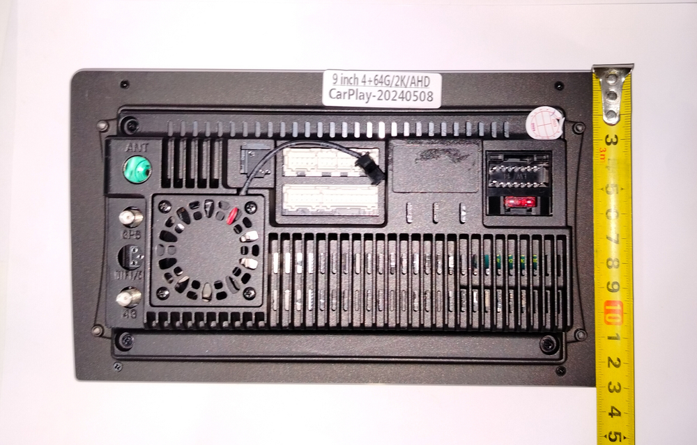 Автомагнитола 2Din 9"AHD Android 4+64GB DSP+2K RUYCH 2K-CC3