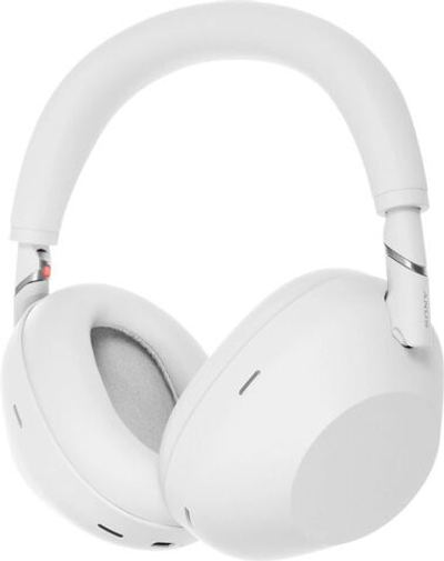 Наушники Sony WH-1000XM6, 3.5 мм/Bluetooth, мониторные, серебристый [wh1000xm6/sme]