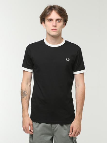 Мужская Футболка Taped Ringer