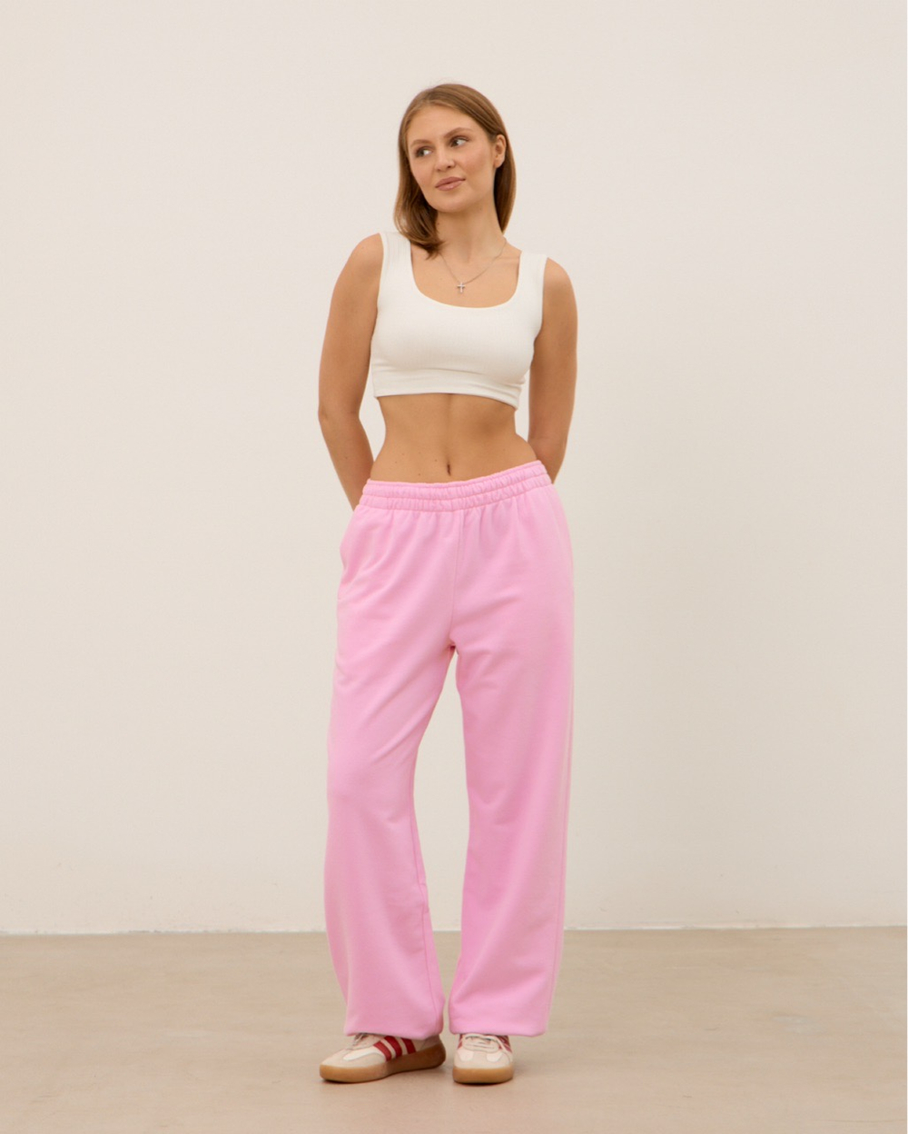 Брюки-трансформеры, розовые