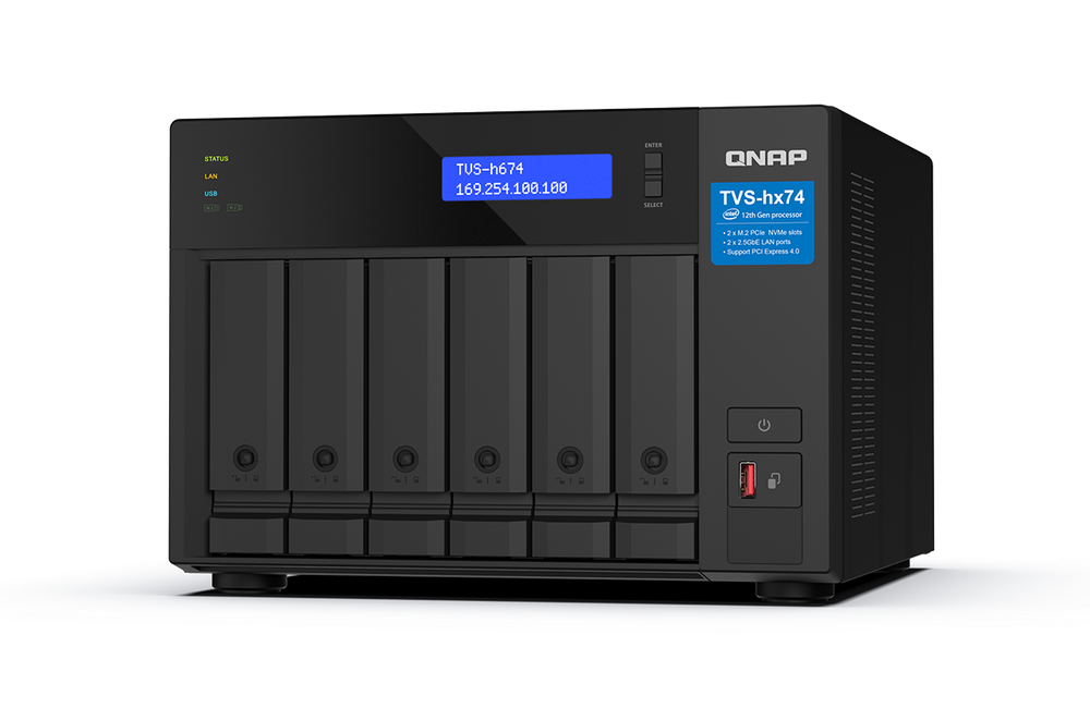 Сетевой накопитель NAS QNAP QuTS hero TVS-h674-i5-32G