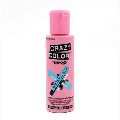 Полуперманентное окрашивание Crazy Color 002281 Nº 63 Bubblegum Blue (100 ml)