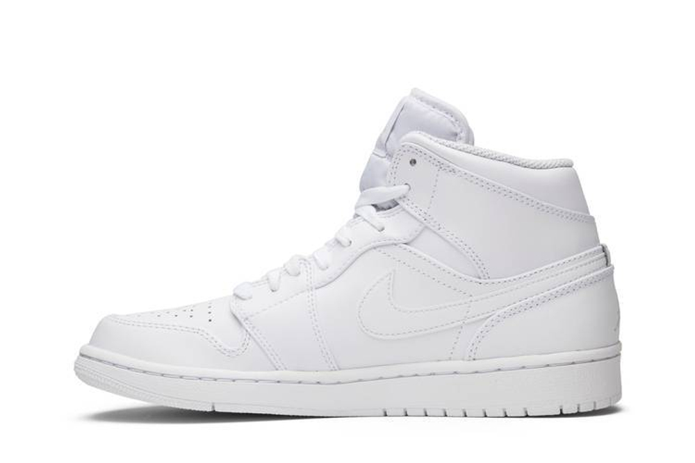 Кроссовки Jordan Air Jordan 1 Mid "Triple White"