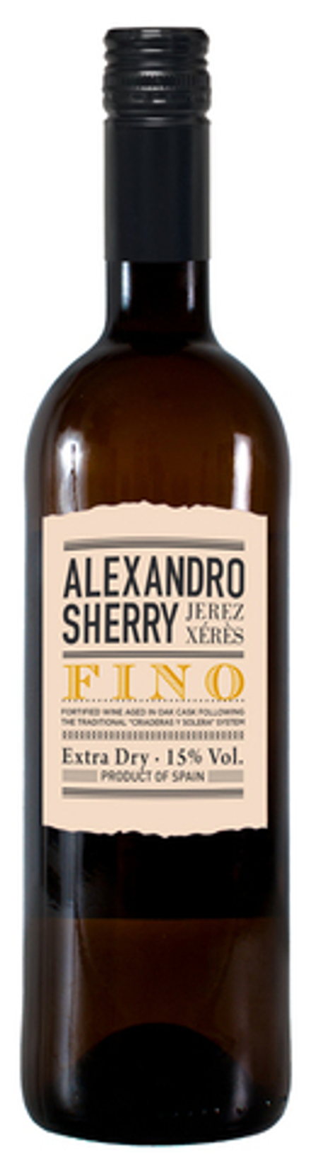 Херес Alexandro Sherry Fino, 0.75 л