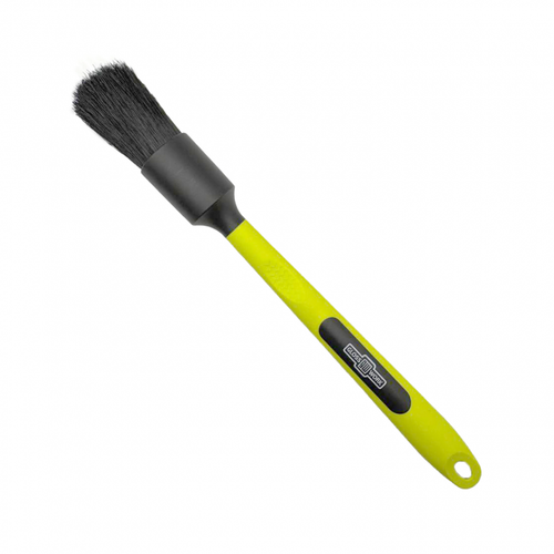 Glosswork Rubber Black Brush Кисть с прорезиненной ручкой 28мм искусственный ворс черный