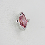 Pylon tops with colored gem